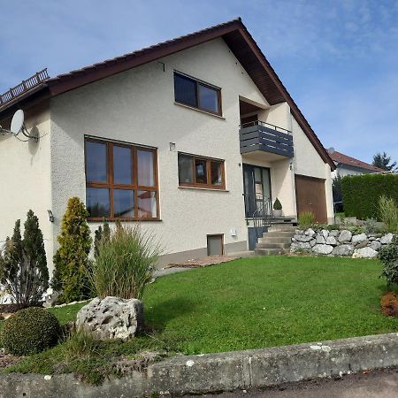 Ferienwohnung Schwaebische Alb Justingen Exteriér fotografie